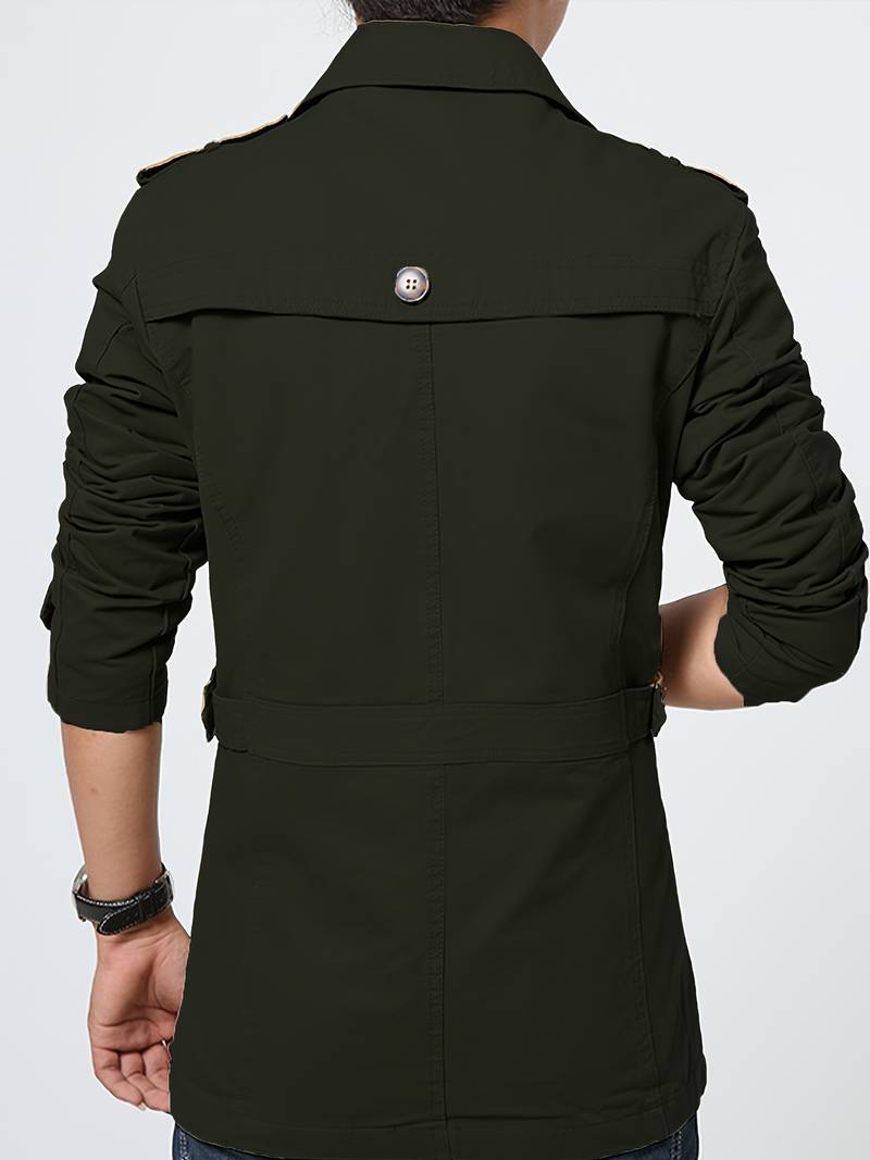 Stijlvolle Trenchcoat met Klassiek Ontwerp