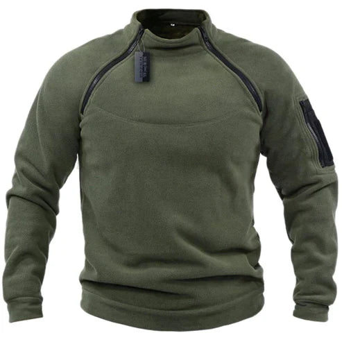 Jasper - Luxe Fleece Casual Trui voor Avontuurlijke Activiteiten