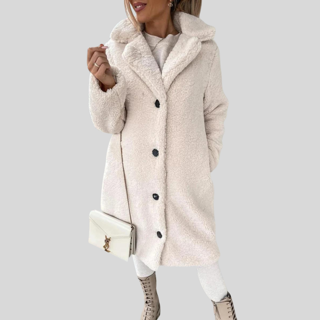 Livia - Elegante Winterjas met Verfijnde Snit