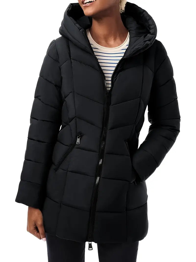 Lotte - Elegante Gewatteerde Winterjas