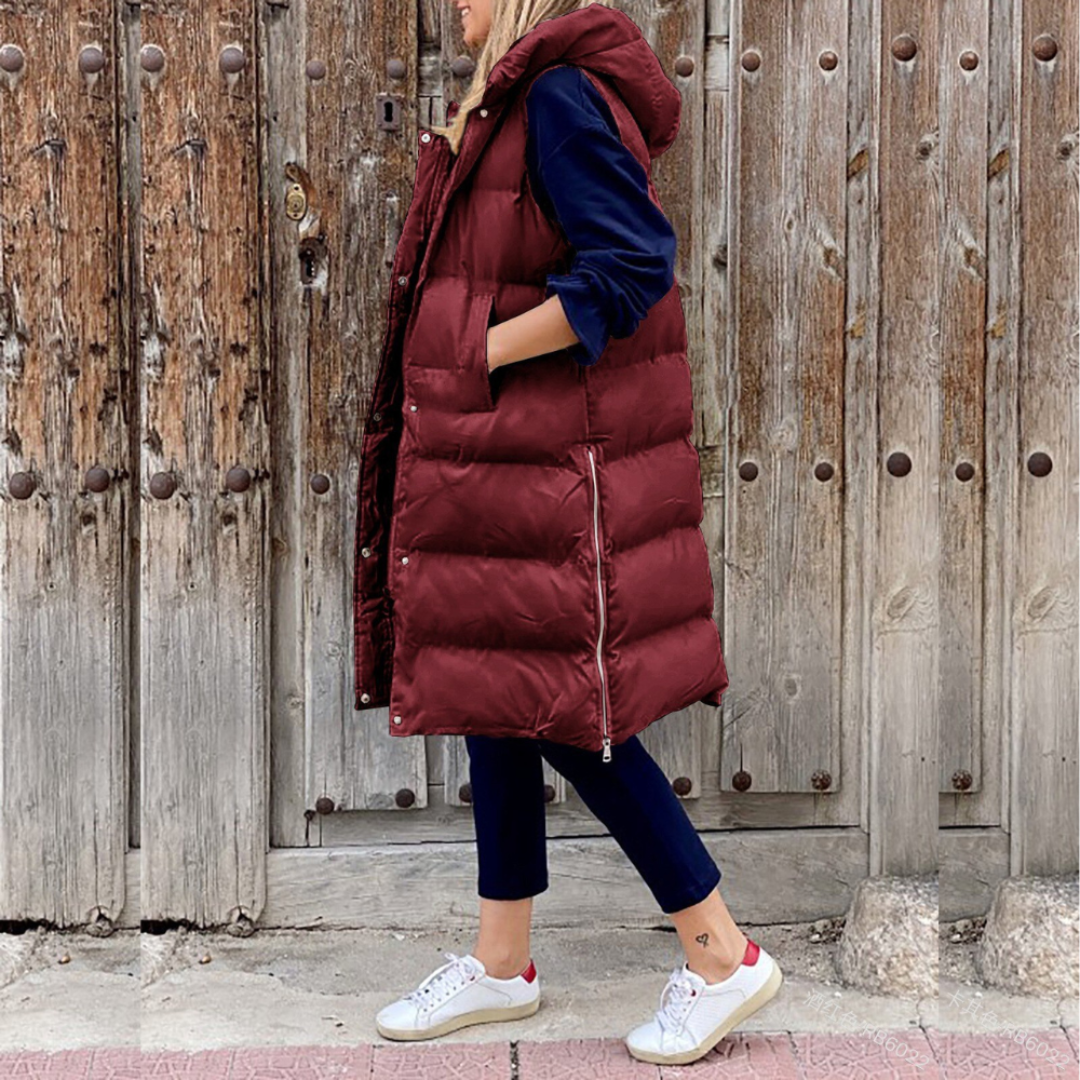 Sophie - Lange Winterjas met Elegante Snit