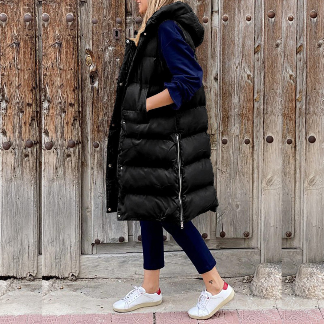 Sophie - Lange Winterjas met Elegante Snit