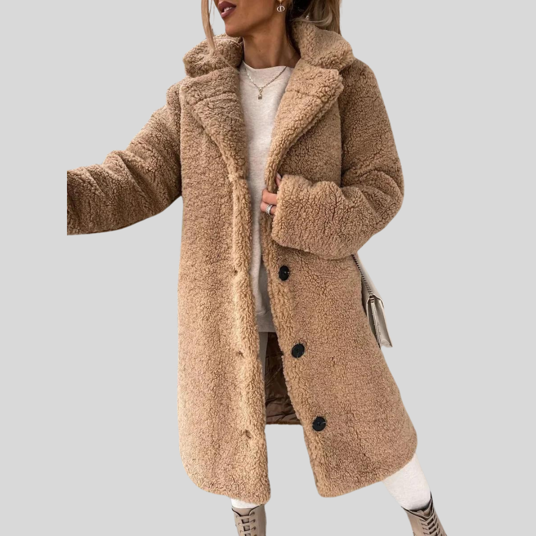 Livia - Elegante Winterjas met Verfijnde Snit