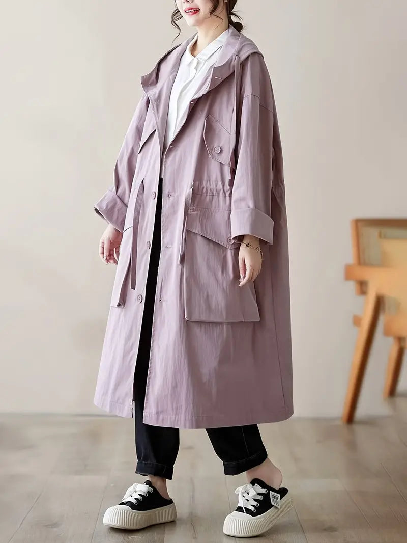 Lara - Elegante Trenchcoat met Ceintuur