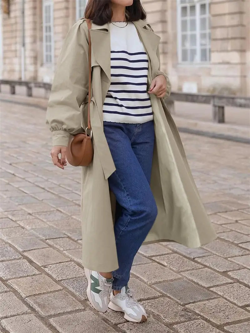 Lotte - Elegante Trenchcoat met Ceintuur