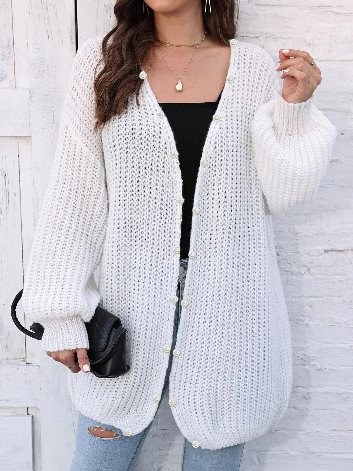 Sophie - Elegante Cardigan met V-hals
