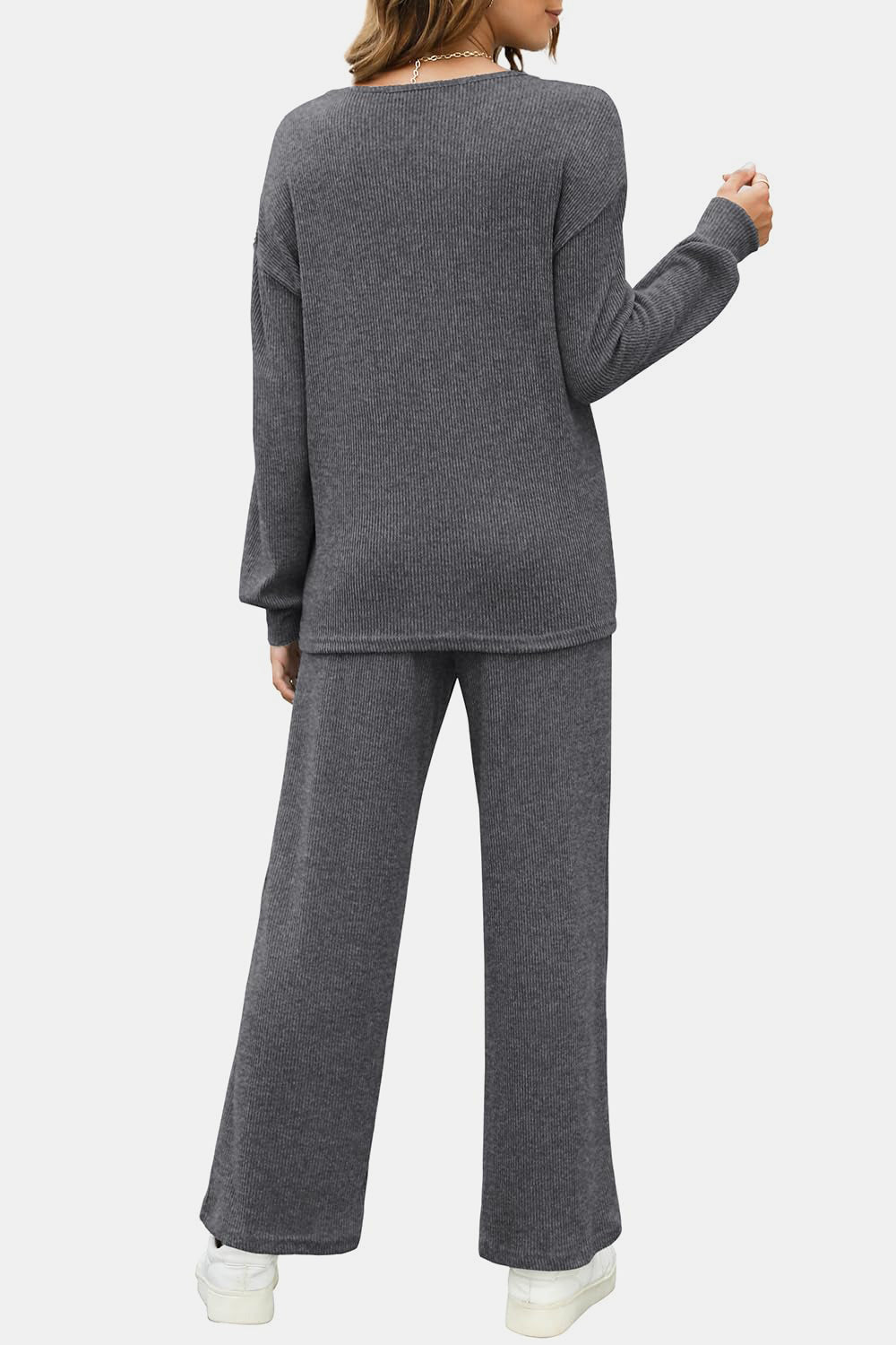 Sophie - Luxe 2-Delige Relax Set met Broek en Sweater