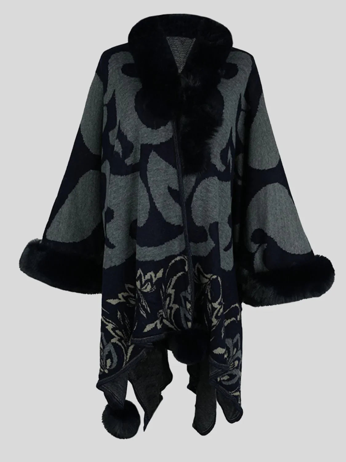 Sophie - Elegante Winter Poncho