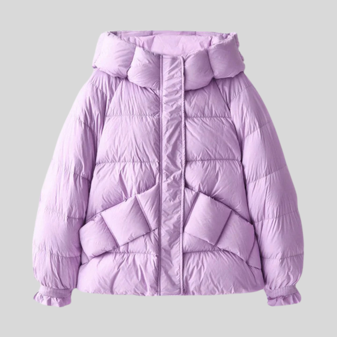 Livia - Elegante Gewatteerde Winterjas