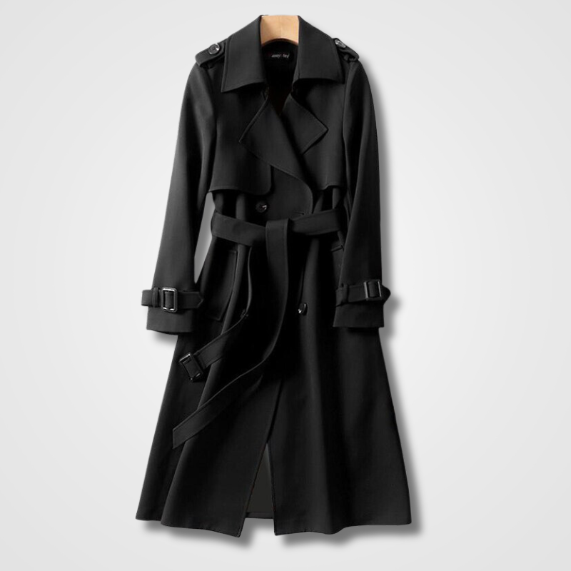 Tijdloze Trenchcoat met Verstelbare Taille