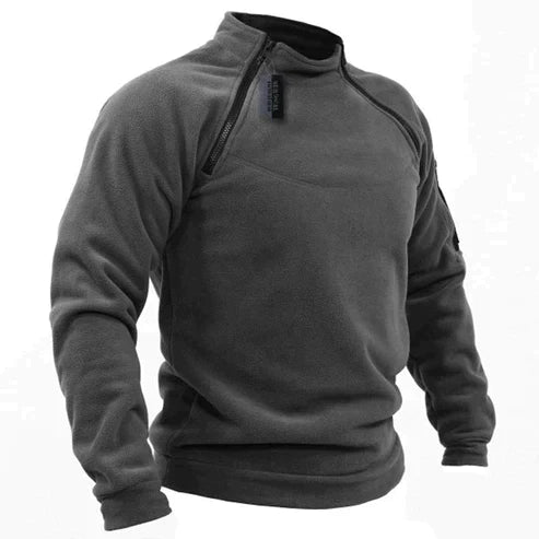 Jasper - Luxe Fleece Casual Trui voor Avontuurlijke Activiteiten