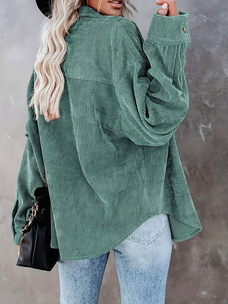 Sophie - Geribd Casual Shirt