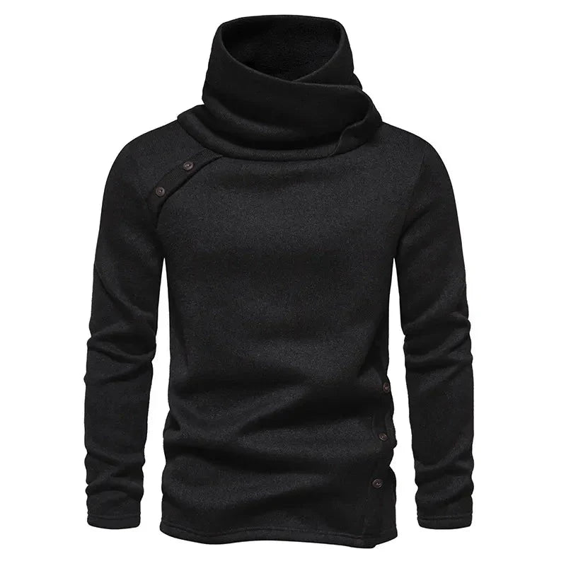 Stijlvolle Warme Sweater met Hoge Kraag