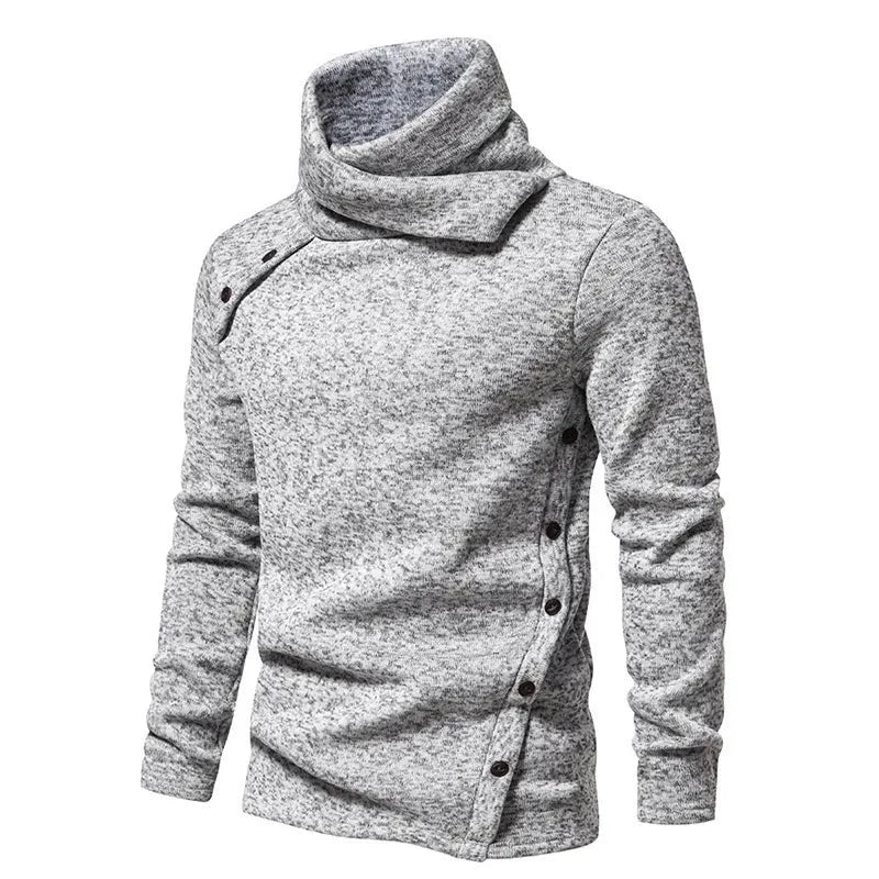 Stijlvolle Warme Sweater met Hoge Kraag