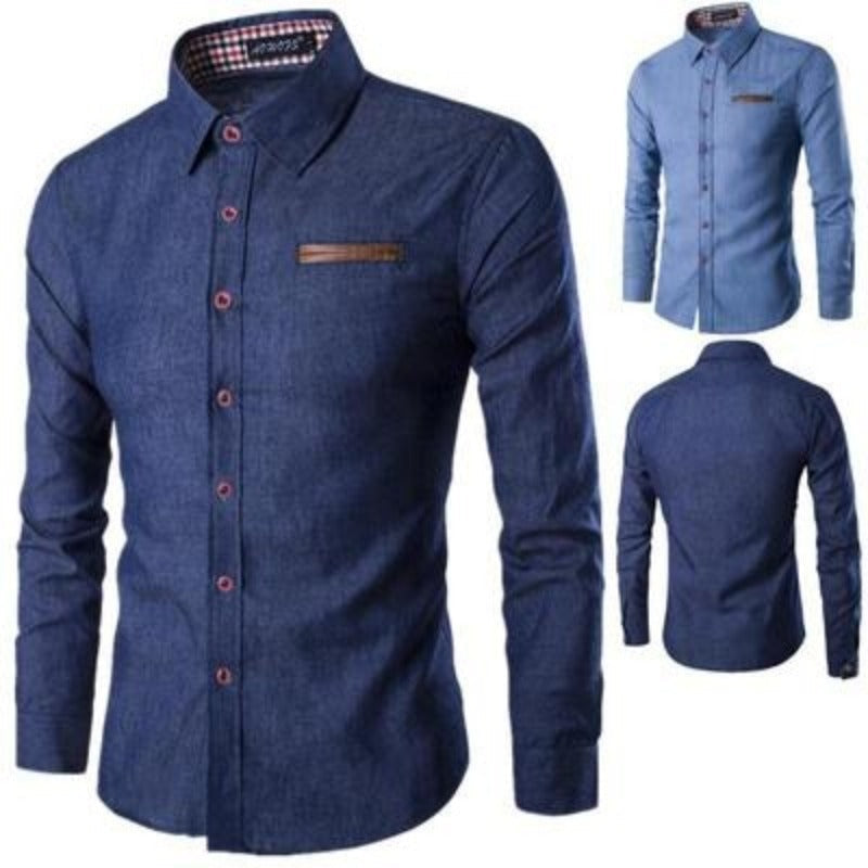 Stijlvolle Denim Bloes