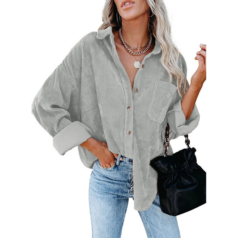 Sophie - Geribd Casual Shirt