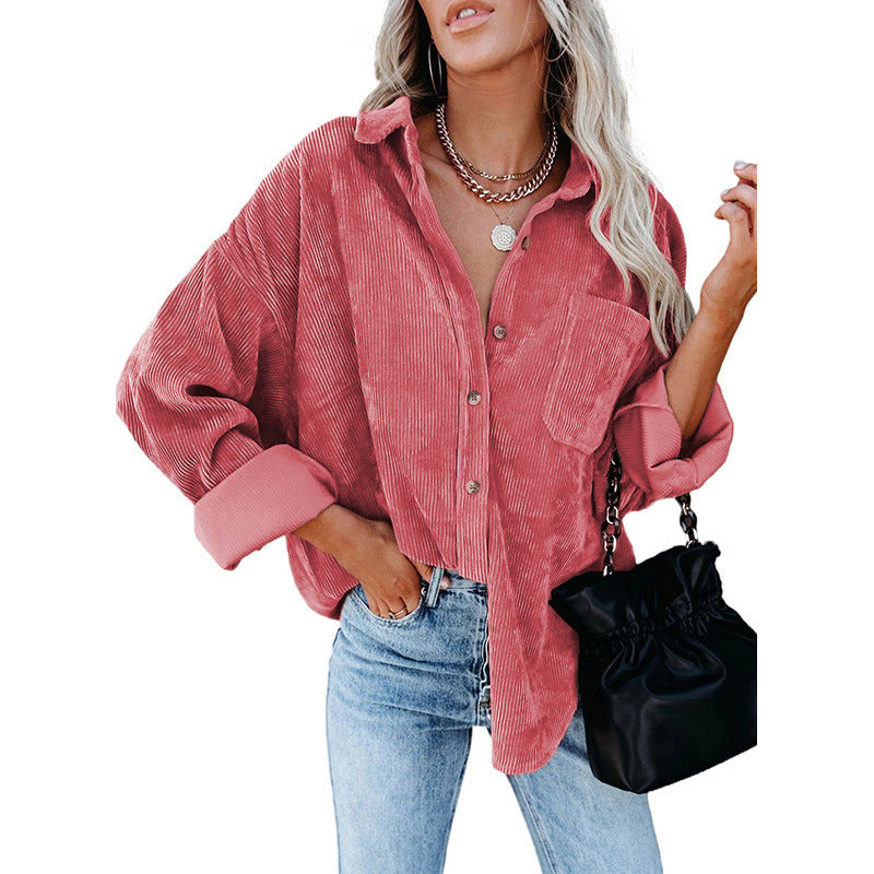 Sophie - Geribd Casual Shirt