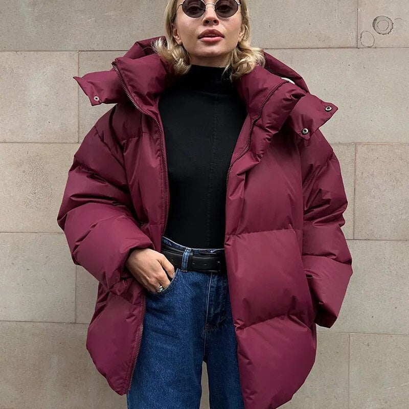 Livia - Elegante Puffy Winterjas