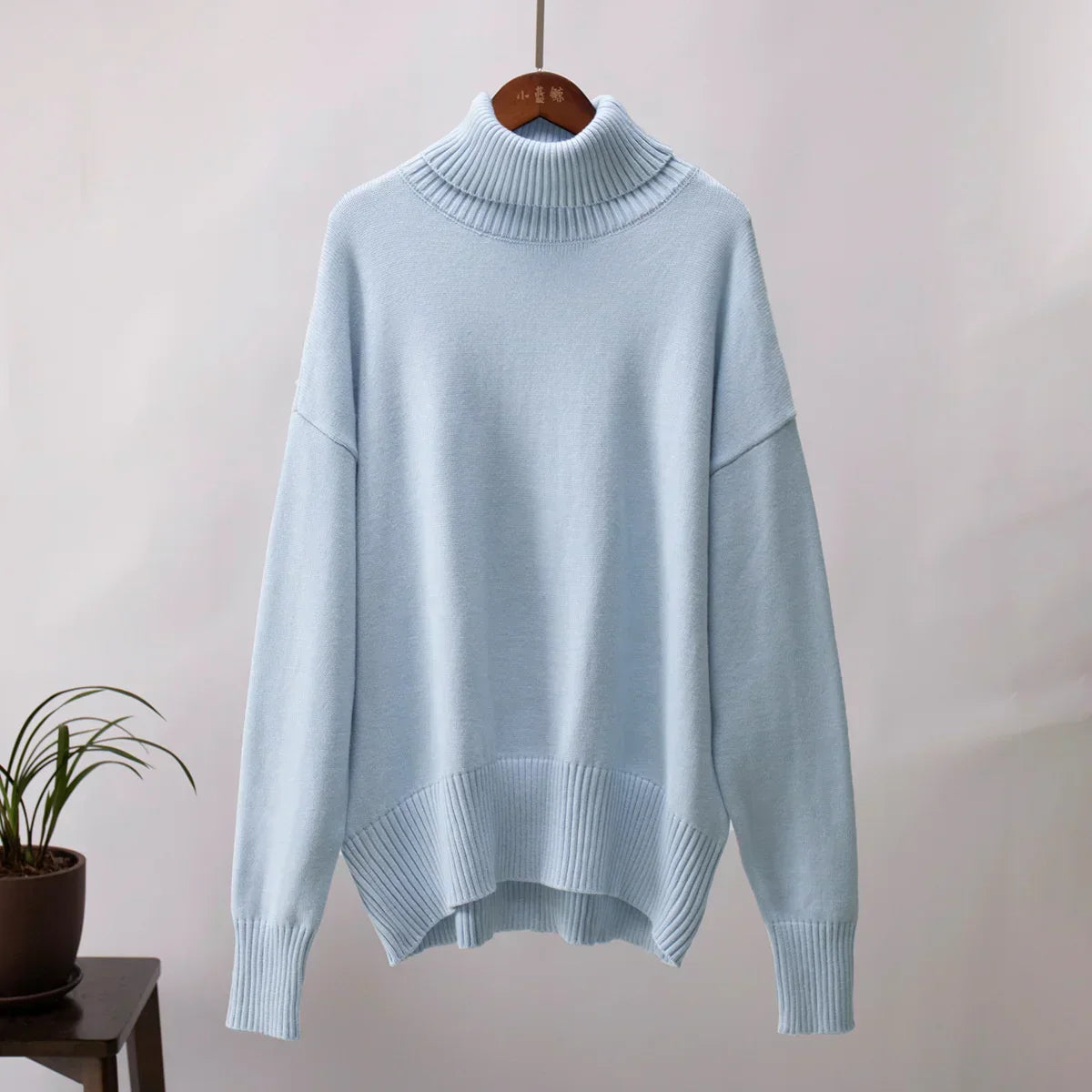Léa - Elegante Coltrui met Hoge Col