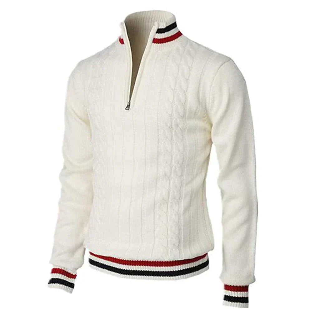 Hugo - Tijdloze Herensweater met Ronde Hals