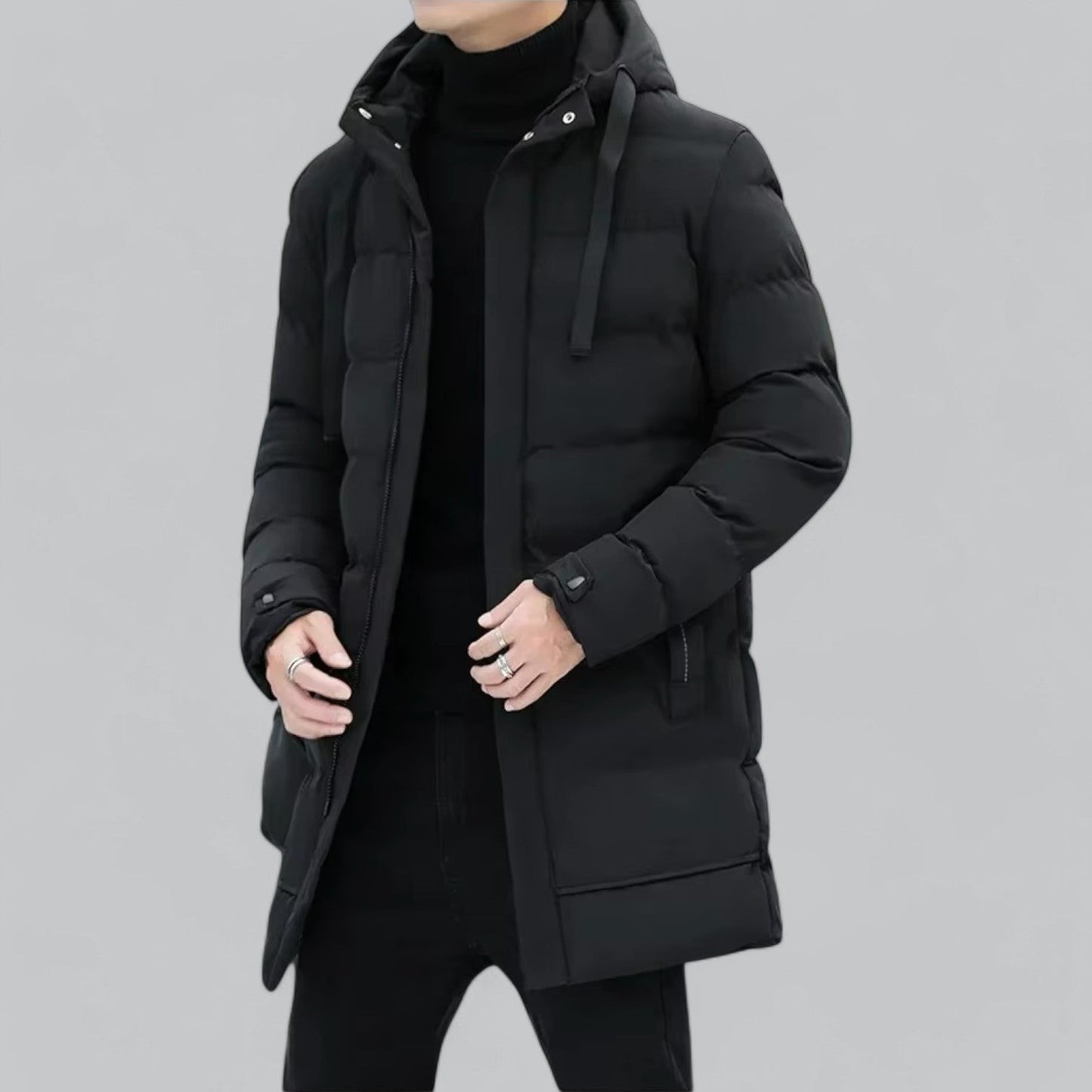 Jasper - Elegante Lange Winterjas