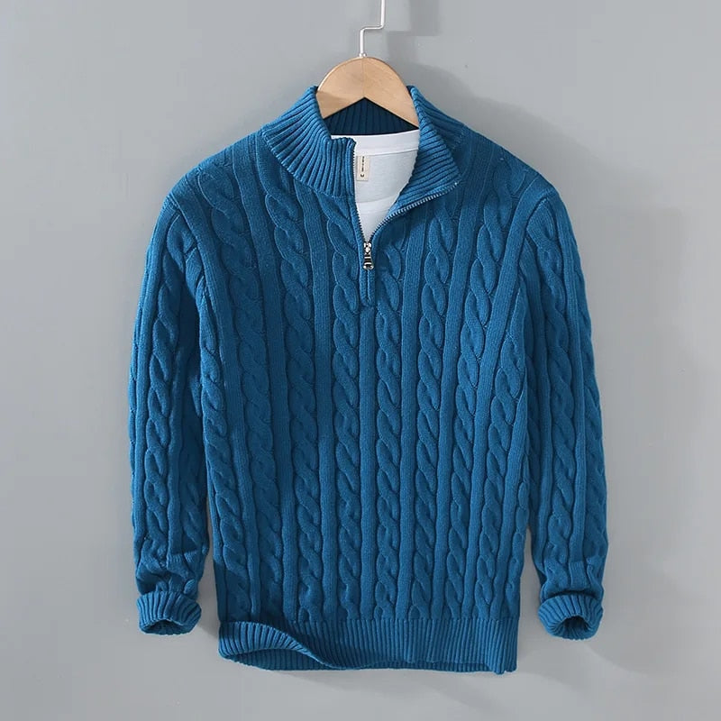 Trendy Trui met Ritsluiting
