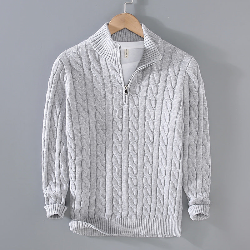 Trendy Trui met Ritsluiting