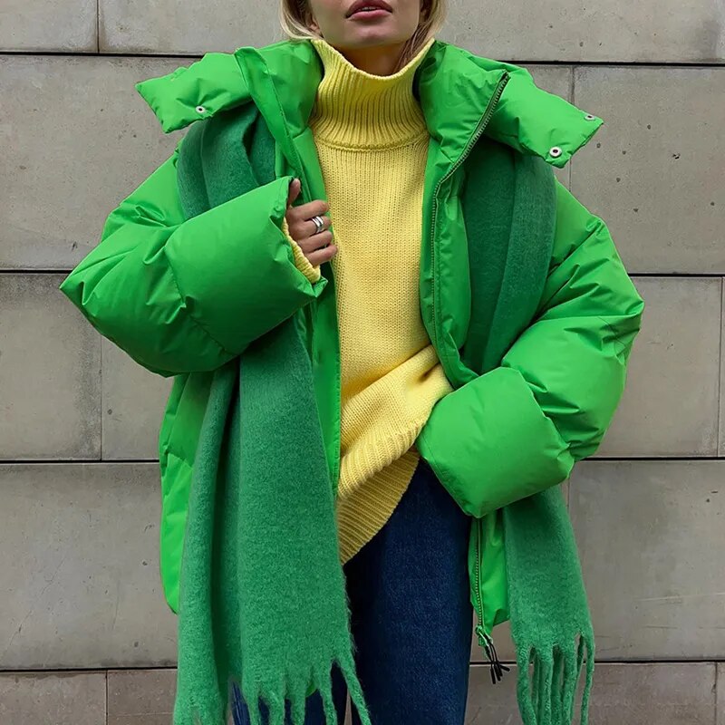 Livia - Elegante Puffy Winterjas