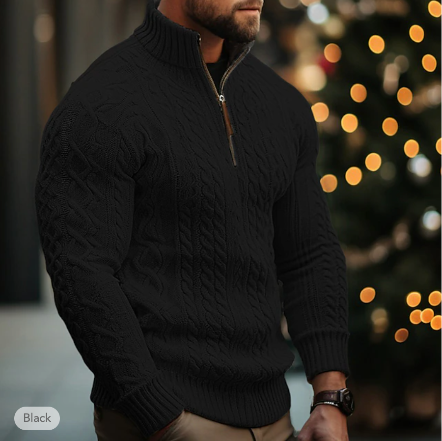 Elegante Pullover Met Rits