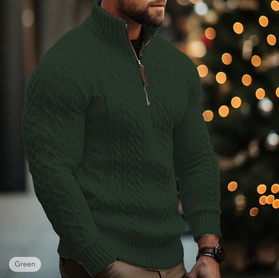 Elegante Pullover Met Rits