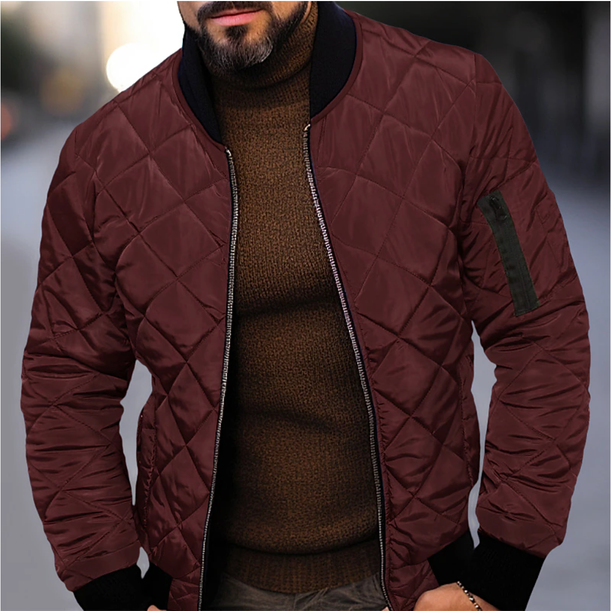Luca - Stijlvolle Bomber Jas