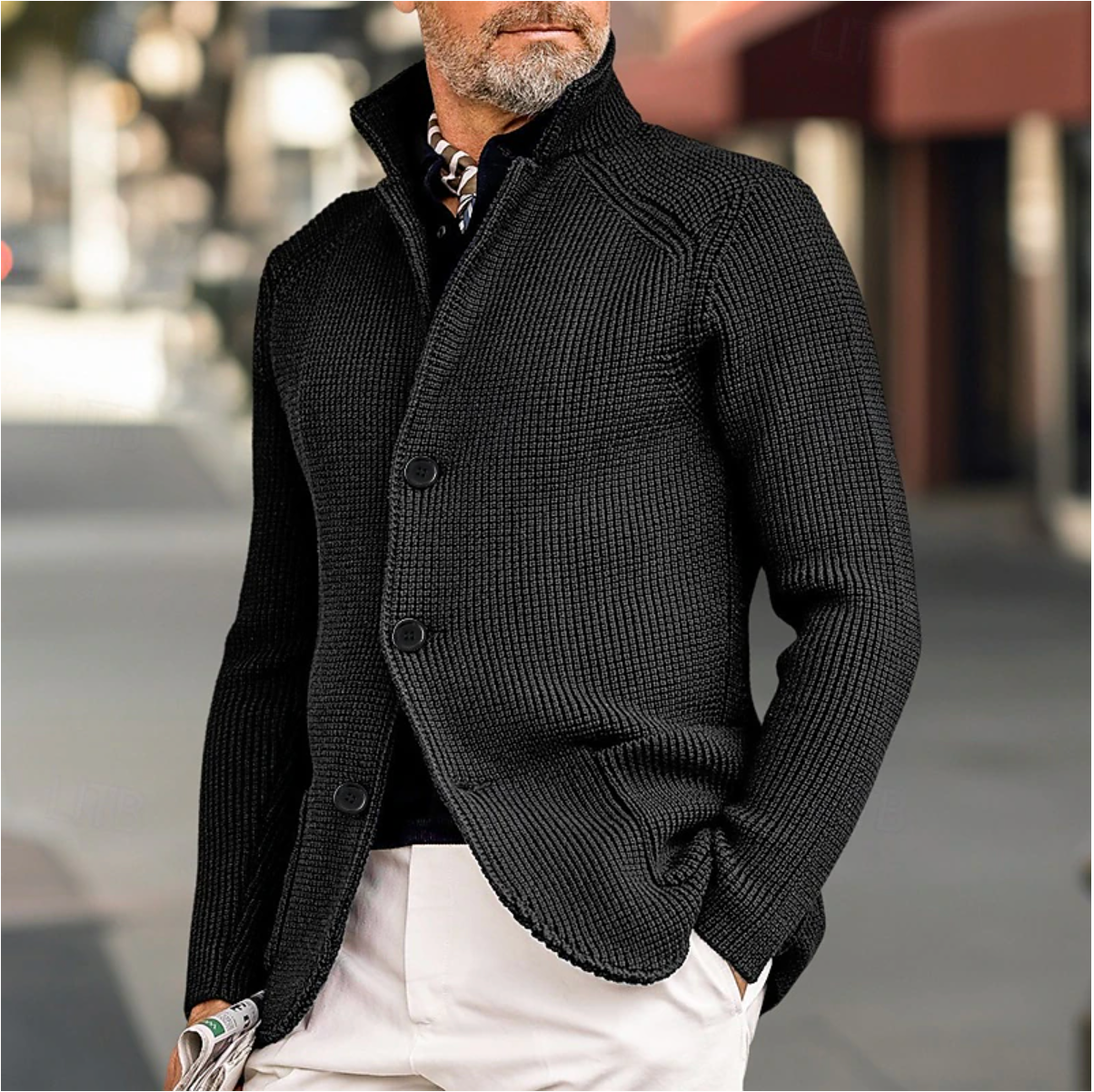 Luca - Comfortabel Cardigan Vest