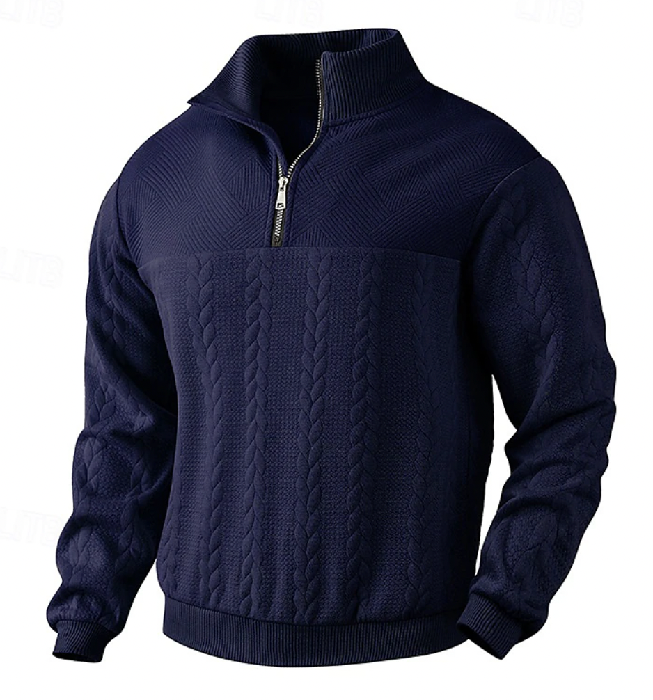 Joris - Stijlvolle Rits-Sweater