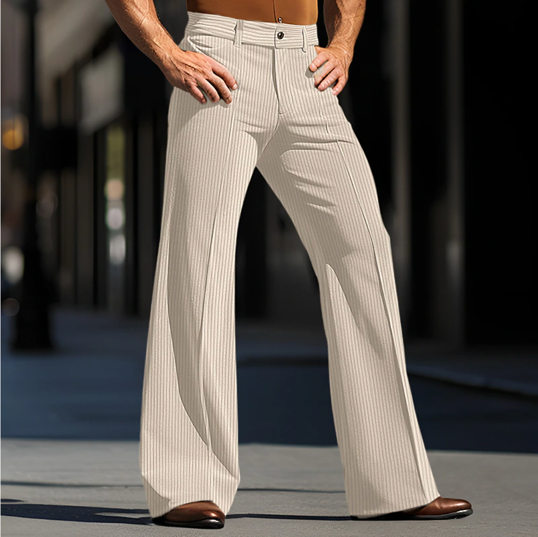 Joris - Trendy Flared Corduroy Broek