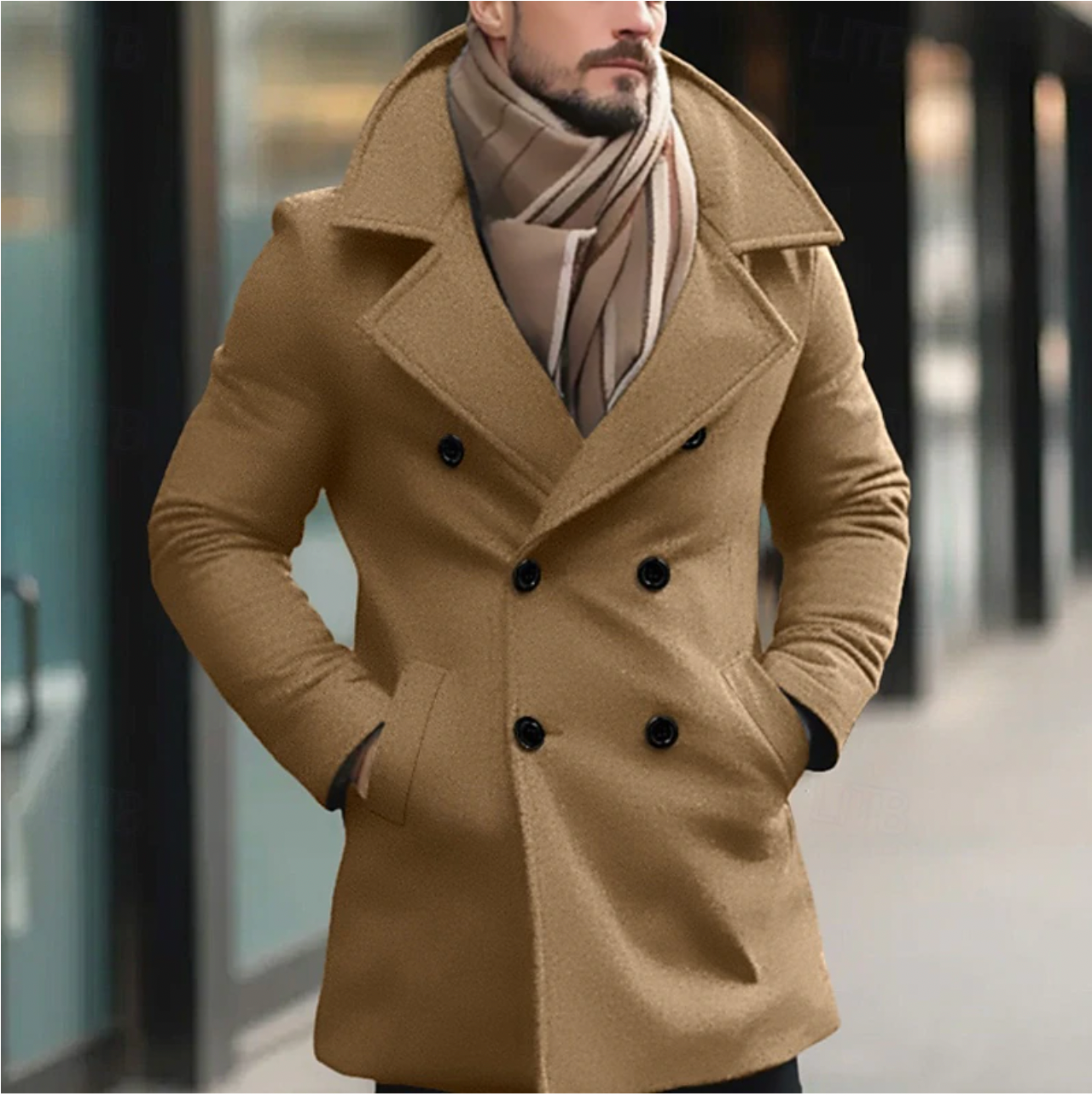Luca - Elegante Heren Trenchcoat