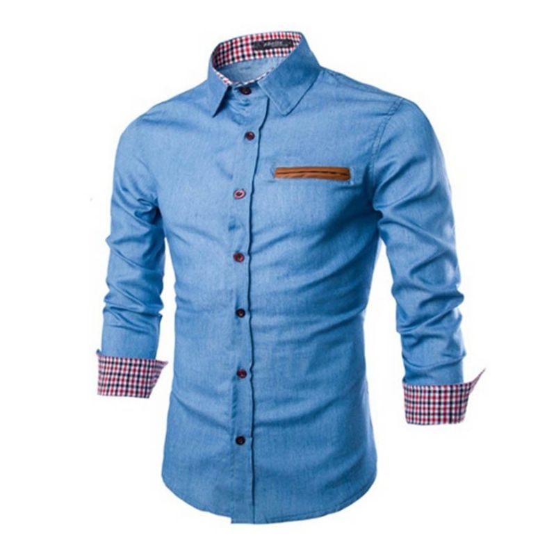 Stijlvolle Denim Bloes