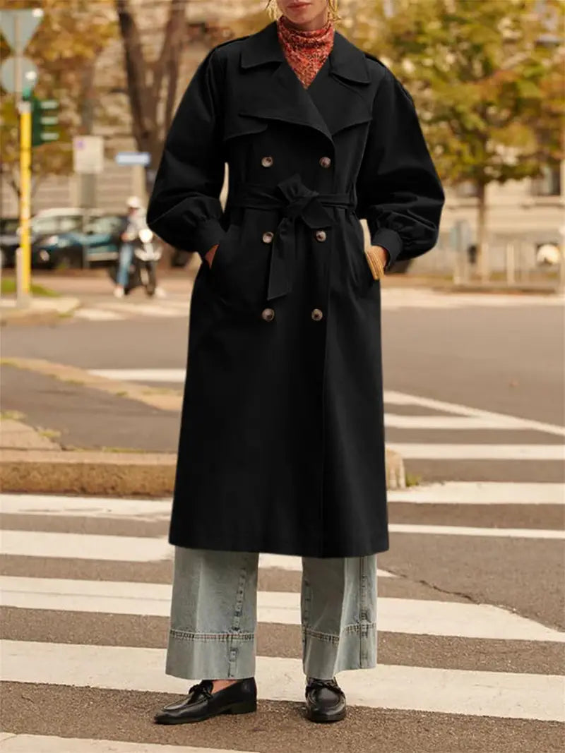 Lotte - Elegante Trenchcoat met Ceintuur