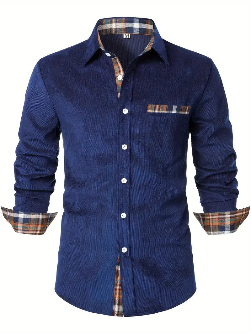 Stijlvol Corduroy Overhemd