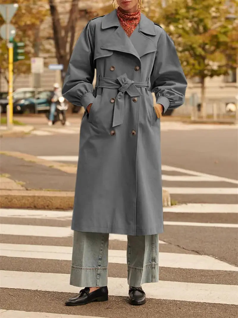 Lotte - Elegante Trenchcoat met Ceintuur