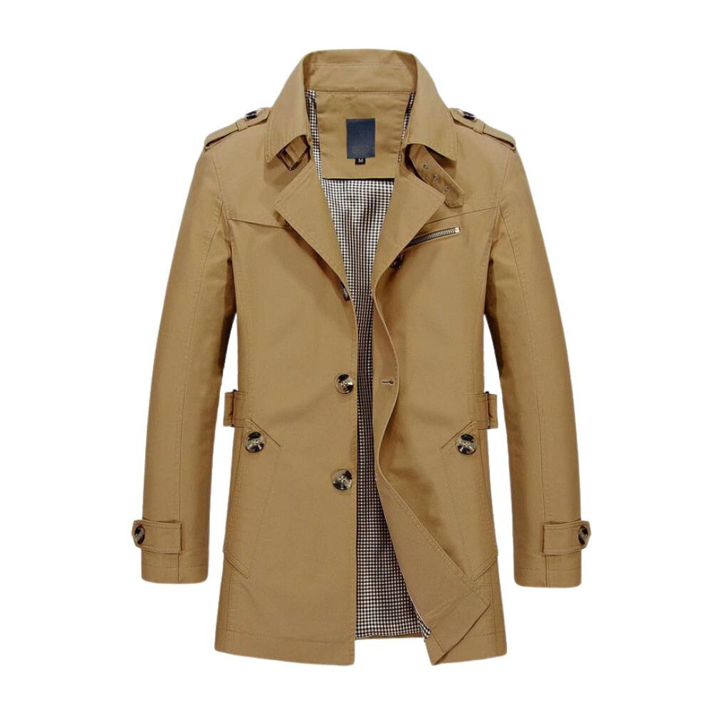 Leo - Stijlvolle Winterjas met Capuchon