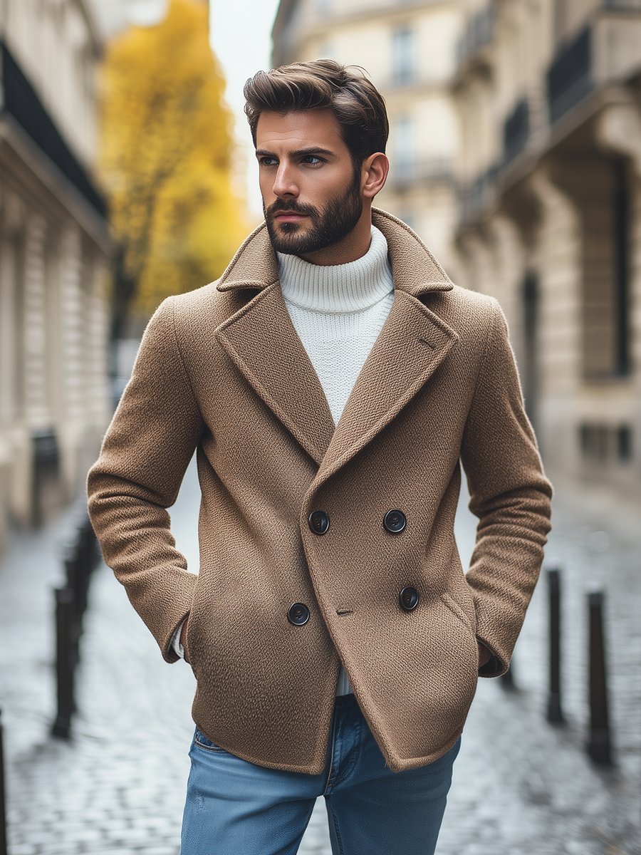 Sven - Tijdloze Wollen Blazer