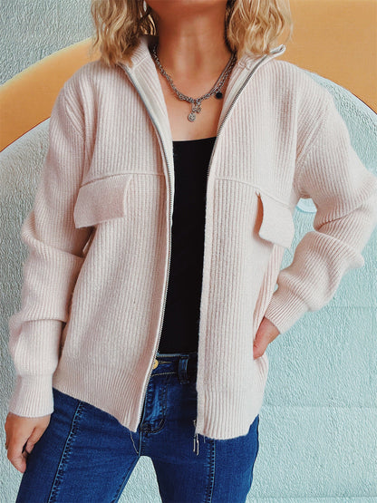 Sophie - Comfortabele Cardigan met Rits
