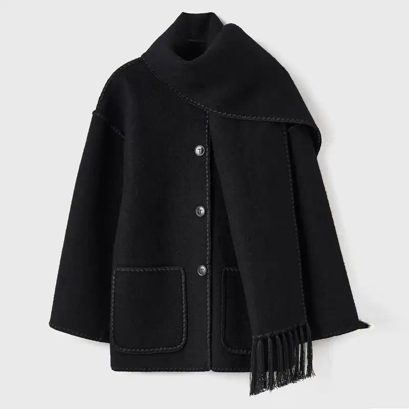Luna - Elegante Winterjas met Luxe Afwerking