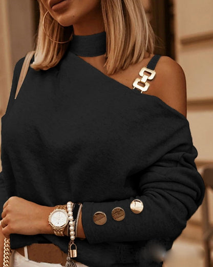 Elegante Trui met Subtiele Details