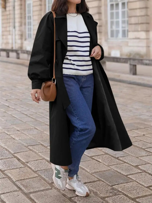 Lotte - Elegante Trenchcoat met Ceintuur