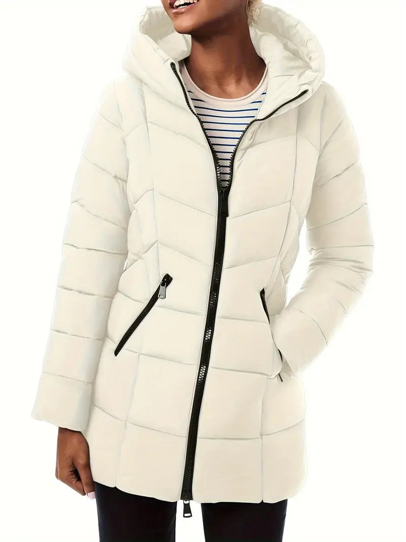 Lotte - Elegante Gewatteerde Winterjas