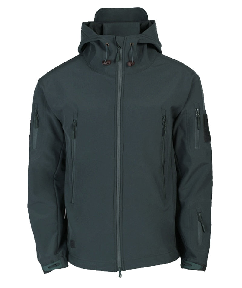 Waterdichte Outdoorjas met Functionele Functies