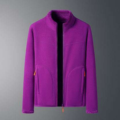 Sophie - Luxe Fleecejas met Stijlvolle Snit
