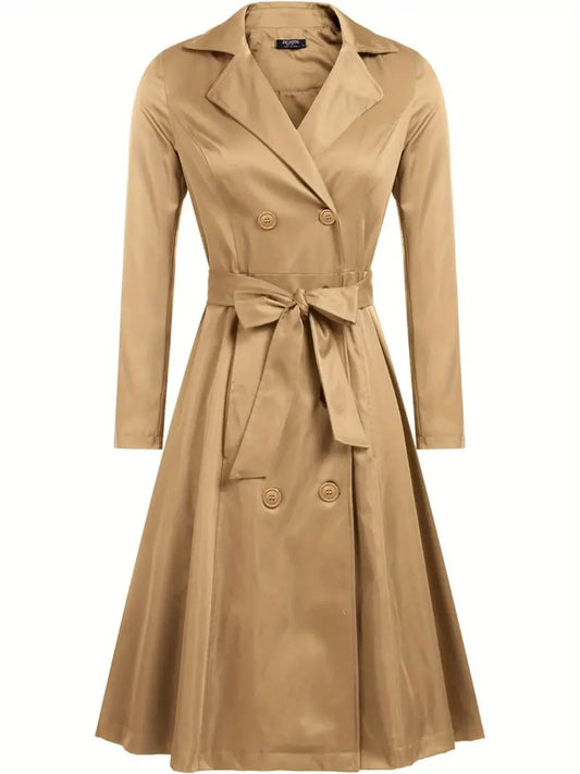 Sophie - Stijlvolle Trenchcoat met Verstelbare Tailleband