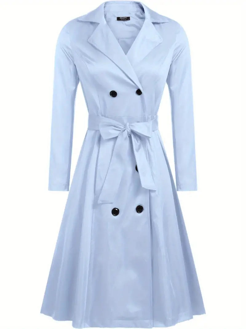 Sophie - Stijlvolle Trenchcoat met Verstelbare Tailleband
